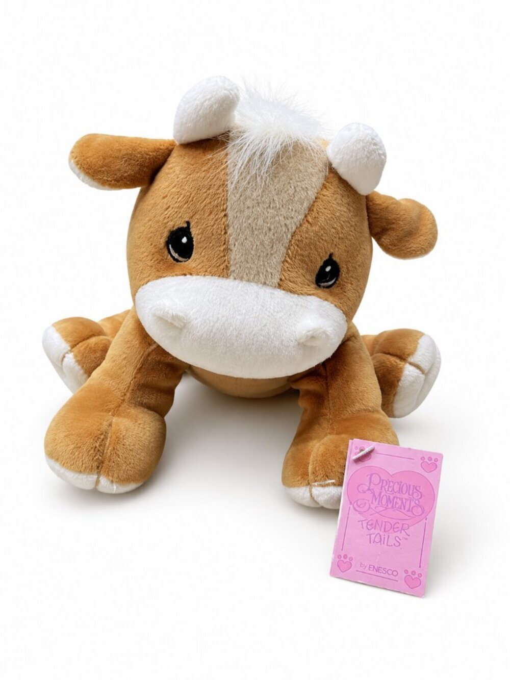 Precious Moments Tender Tails Horse Plush 1998 Enesco Stuffed Animal with Hang